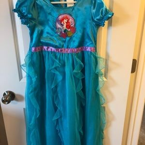 Disney Ariel Gown Size 7/8